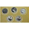 Image 1 : 2020 Numis-Tastic Set of 5 different 2020 Nickel Plated Steel 25 Cents. Includes Brilliant Uncircula