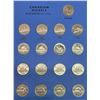 Image 2 : Coin Album of 57 Canadian Nickels 1961 – 2015. Complete. Coins grade EF to BU. Housed in a blue Whit