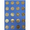 Image 4 : Coin Album of 57 Canadian Nickels 1961 – 2015. Complete. Coins grade EF to BU. Housed in a blue Whit