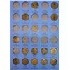 Image 2 : Coin Album of 64 U.S. Lincoln Head Wheat Cents 1909 – 1940S. Housed in a blue Whitman folder.