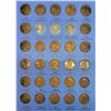 Image 2 : Coin Album of 85 U.S. Lincoln Head Wheat & Memorial Cents 1941 – 1977. Housed in a blue Whitman fold