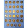 Image 4 : Coin Album of 85 U.S. Lincoln Head Wheat & Memorial Cents 1941 – 1977. Housed in a blue Whitman fold