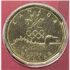 Image 1 : 2004 Special Edition Lucky Loonie. Housed in its original unopened folder of issue. BU.