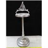 Image 1 : Metal Ashtray stand with decorative ship handle at top