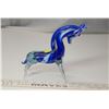 Image 2 : 1950s Murano hand blown glass horse - 8"H