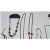 Image 6 : Assorted costume jewelry - necklaces and earrings