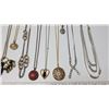 Image 4 : Assorted costume jewelry - necklaces and earrings