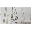 Image 5 : Assorted costume jewelry - necklaces and earrings