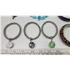 Image 2 : Assorted costume jewelry - bracelets, lots are new, unused