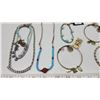 Image 2 : Assorted costume jewelry - bracelets and necklaces - unused