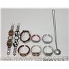 Image 1 : 8 assorted womans wrist watches and bracelet
