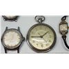 Image 3 : 9 assorted wrist and pocket watches - some without bands