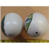 Image 2 : 2 Painted Ostrich Eggs