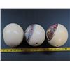 Image 2 : 3 Painted Ostrich Eggs