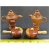 Image 1 : 2 pairs of wooden kitchenware salt and pepper shakers