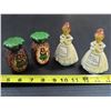 Image 1 : 2 pairs of salt and pepper shakers: Aloha Hawaii & "We give Thee Thanks"