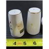 Image 2 : 6 Ceramic decorative salt and pepper shakers (2 complete pairs )