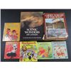 Image 1 : 5 Childrens books + "scenic wonders of Canada" + "Ghost towns of the west"