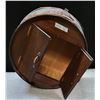 Image 1 : Drum Cabnet with Wall Hooks - Drum: 22" Dia. x 12", Cabnet: 22"x14.5"x9"