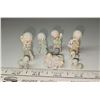 Image 1 : Precious moments - rare painted pewter, nativity set