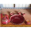 Image 8 : Assorted China ware Ceramic Tea Set: Teapot, Sugar & Cream bowls & Tray