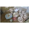 Image 1 : lot of assorted china - teapot, cups, saucers, plates, etc.