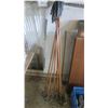 Image 1 : 6x vintage bamboo ski poles