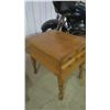 Image 2 : wooden end table - 24"x19"x24"