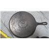 Image 3 : cast iron pan and Taylor Forbes waffle maker