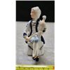 Image 1 : Vintage Porcelain Colonial Man with Violin