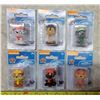 Image 1 : Six Paw Patrol Figure Toys