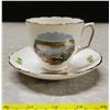 Image 1 : Niagra Falls Staffordshire Bone China Teacup and Saucer