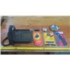 Image 1 : phone, knife, saw, yoyo, pedometer, ashtray and magnesium strip