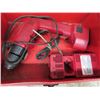 Image 2 : Milwaukee 12V Drill with Metal Case, Charger +  Battery