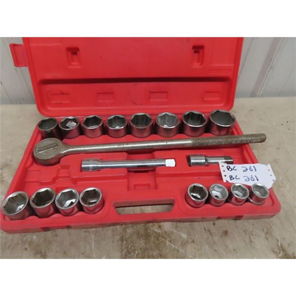 3/4  Socket Set - Sockets Complete but NOT Original