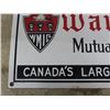 Image 3 : Wawanesa Insurance Porcelain Sign