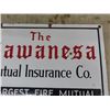Image 4 : Wawanesa Insurance Porcelain Sign