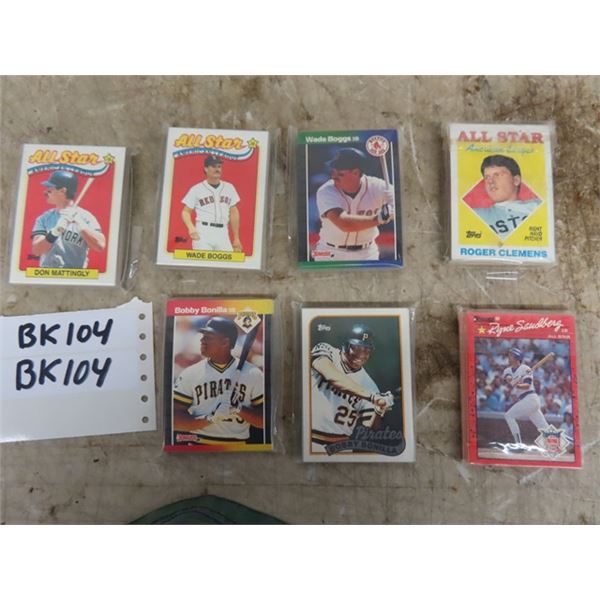 7 Packs of Baseball Cards - See Last Picture for Details