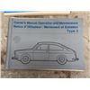 Image 6 : Volkswagen Manuals - Clymer VW Owners Handbook, 