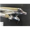 Image 6 : 2 Chrome Airplane Hood/ Fender Ornaments - 1 is Broken