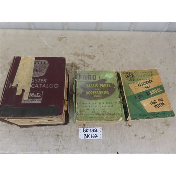 1948 - 56 Ford Truck Master Parts Catalog, Ford Car + 