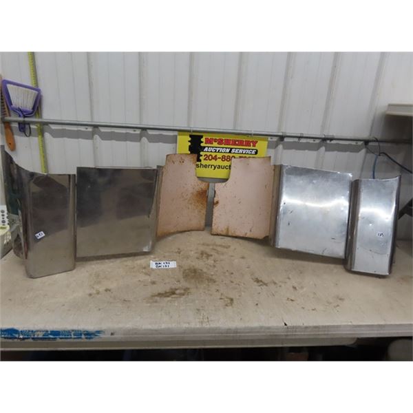 1954-60 Extension Stainless steel For Continental Kit