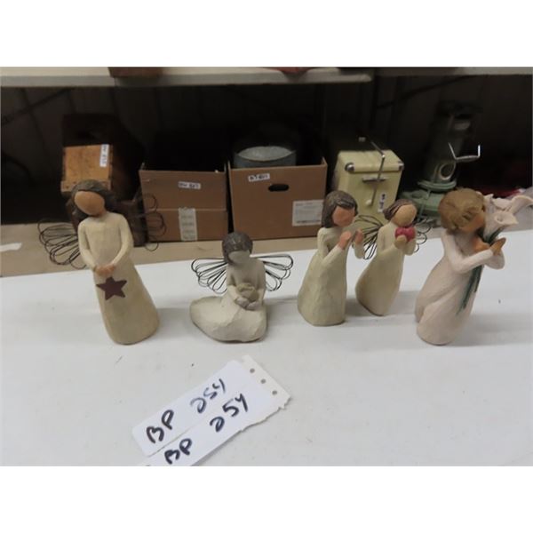 6 Willow Tree Figurines