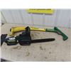 Image 1 : Yard Works 14" Chainsaw + Weed Eater - Electric