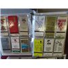 Image 4 : 9 Binders Packed Full of Match Book Covers ; Hotels