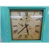 Image 5 : 2 Funky Clocks ; Wall Mount 23" x 23" & Mantle Clock 10" x 18.5" 
