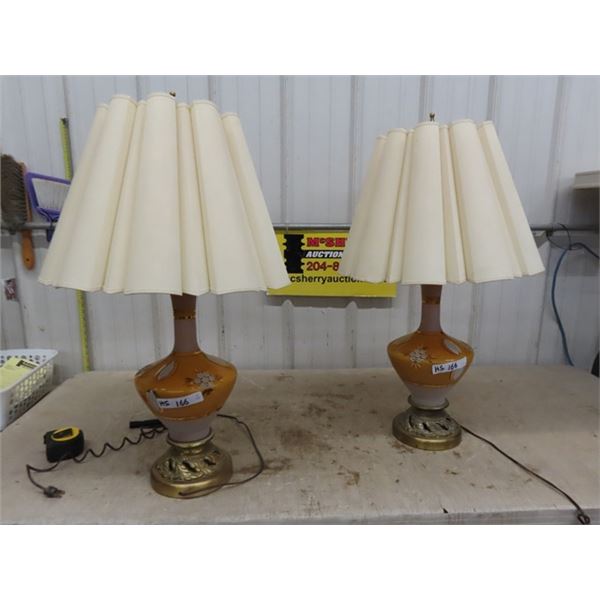 2 Mid Century Table Lamps