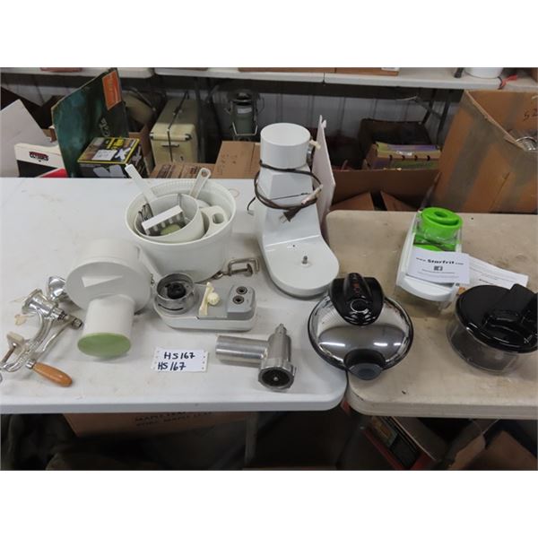 Braun Food Processor, Waffle Iron, Starfrit Shredder, plus more