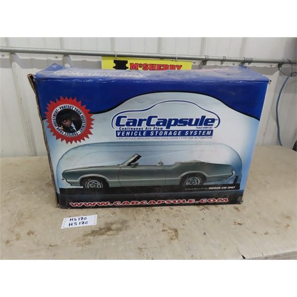 Car capsule Vehicle Storage System - Like New in Box