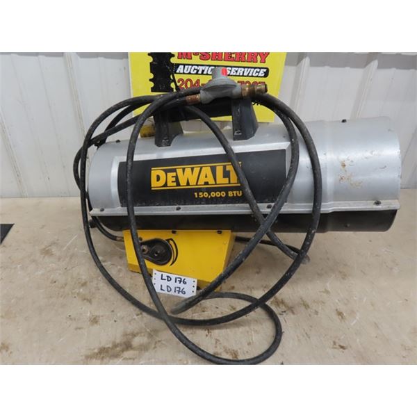 DeWalt 150000 BTU Propane Forced Air Blast Heater